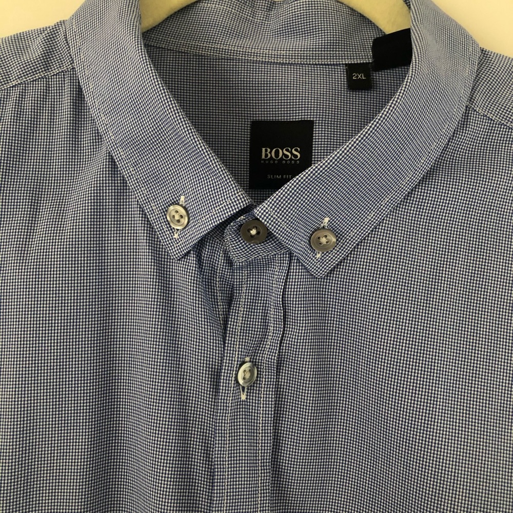Hugo Boss Hutton front dress shirt